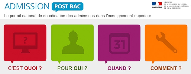Admission post bac 2016