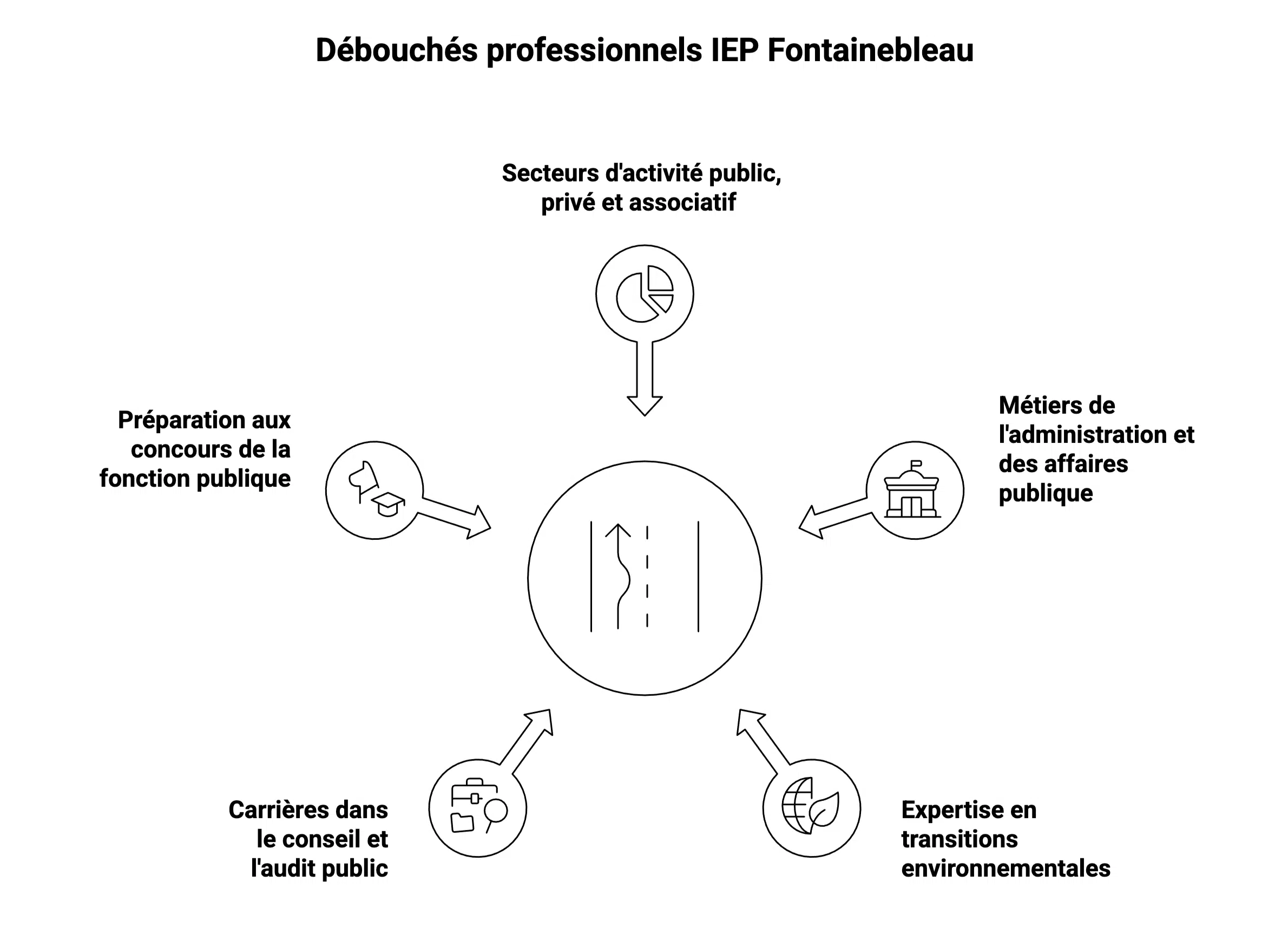 Débouchés professionnels et Secteurs d'activité IEP Fontainebleau