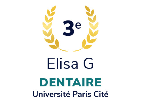 troisieme place dentaire universite paris cite
